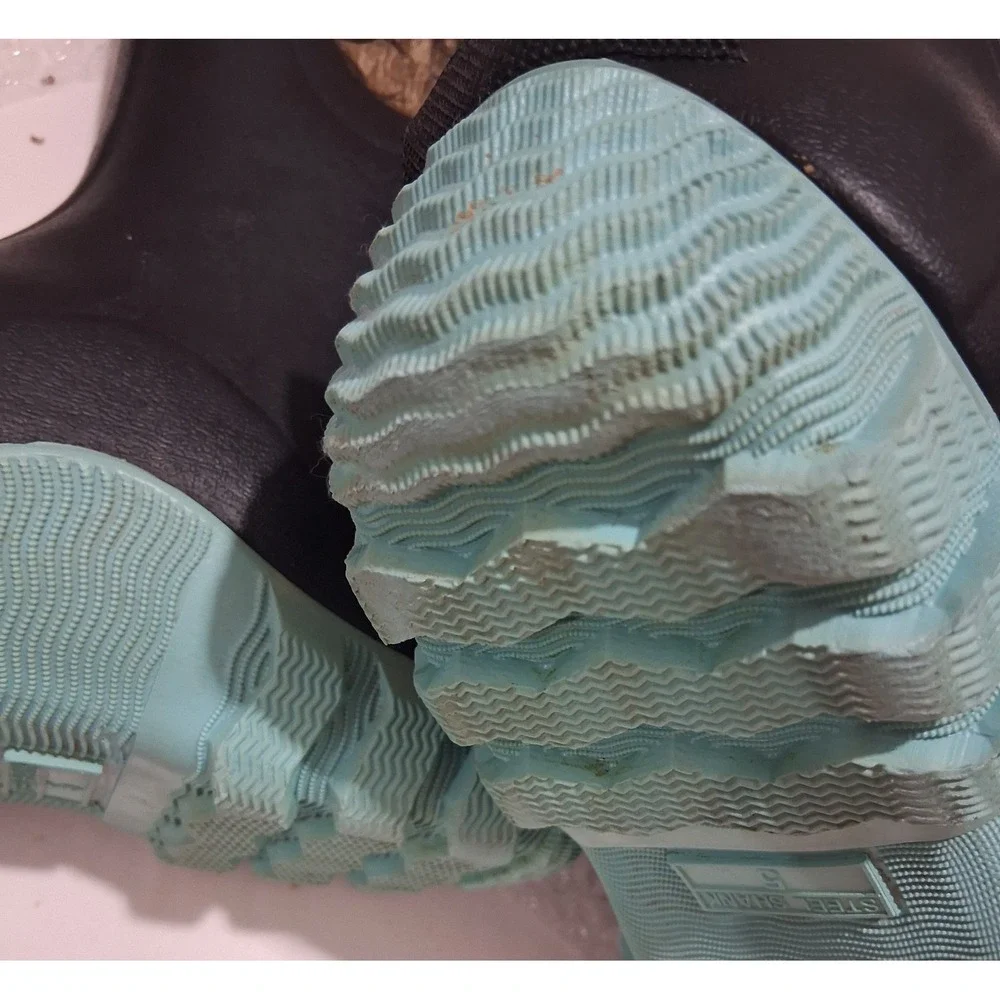 TIDEWE Rubber Boots for Women Multi-Season with Steel‎ Shank, Tree Camo Size 5